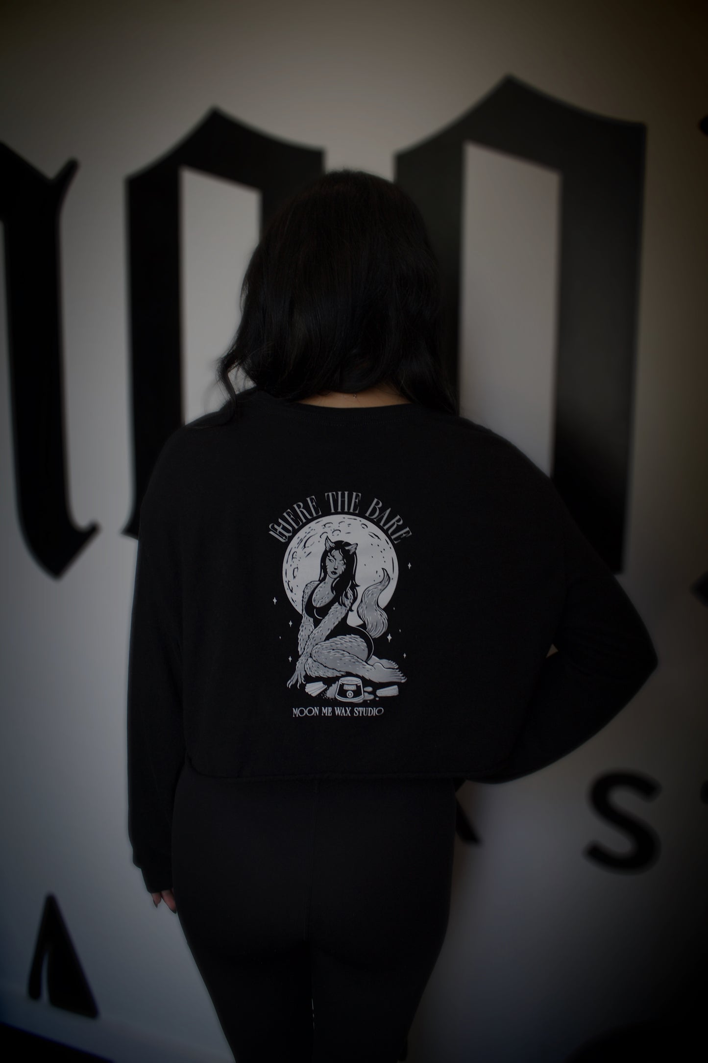 Were The Bare Long Sleeve Crop Top